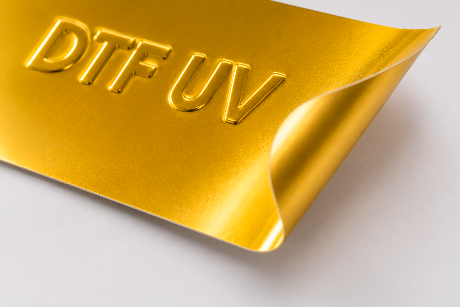 DTF UV Gold Film