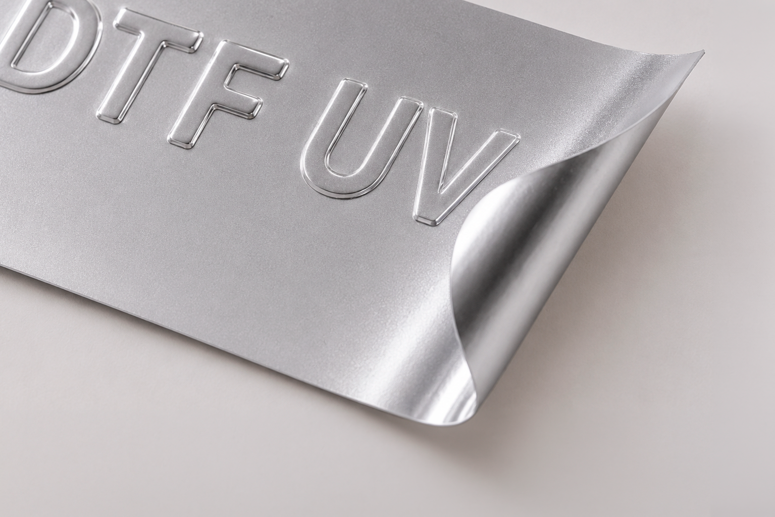 DTF UV Silver Film
