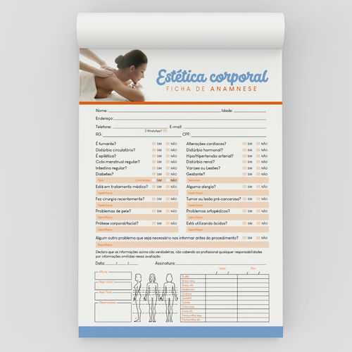Ficha de Anamnese Corporal
