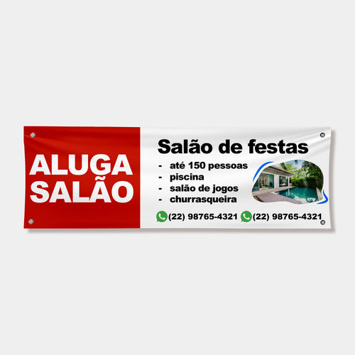 Painel em Lona Personalizado