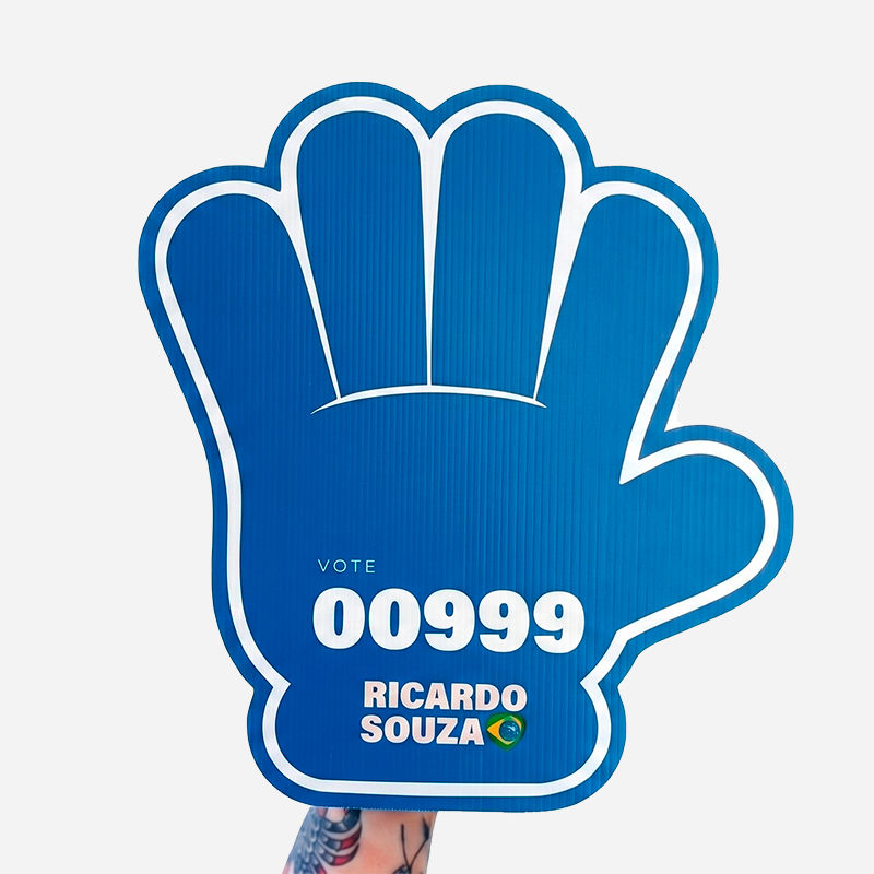 Placa de Mão Eleições