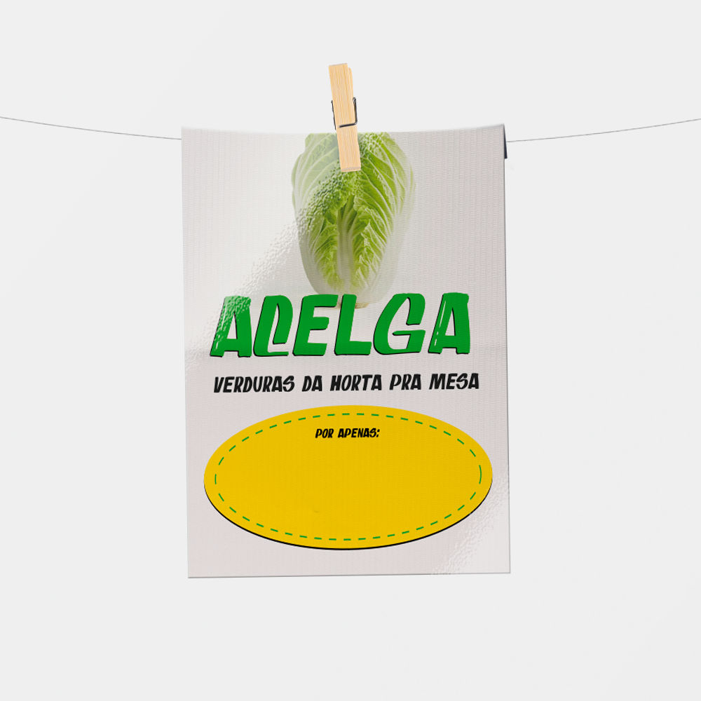 Plaquinha de Preço